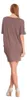 Damen Basic Kleid Dress; Cappuccino S/M Produktbild-Vorschau 1