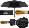 Taschenschirm für Herren, regenfest, groß, schwarz, Produktbild-Vorschau 16