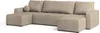 Masseno Ecksofa TOLARI mit Schlaffunktion U-Form, Sofa mit Produktbild-Vorschau 2