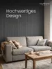 holz4home® Akustikpaneele 240x60cm Dunkelgrau 2er Set I Produktbild-Vorschau 2