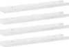 Four white shelves are stacked vertically against a white background. Náhľad obrázku produktu