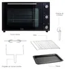 Four multifonction chaleur tournante 58l 2000w noir - Voir les images du produit 1
