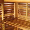 vidaXL Tavolo da bar 110x50x105 cm in legno massiccio di Anteprima dell’immagine prodotto 9
