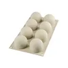 A silicone mold for making desserts, with multiple dome-shaped cavities. Produktbild-Vorschau