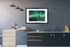 MuchoWow® MuchoWow® Gerahmtes Poster Nordlichter - Berge - Produktbild-Vorschau 5