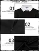 Costume da donna Abito da travestimento Halloween Wednesday Anteprima dell’immagine prodotto 3
