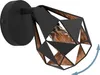Spot Moderno Carlton 7 In Acciaio Nero 1 Luce E27 40W Ip20 Anteprima dell’immagine prodotto 4