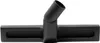 A black vacuum cleaner floor nozzle with an angled hose attachment is shown against a white background. Produktbild-Vorschau