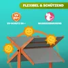 SPIELWERK® Sabbiera con Tetto 120x120cm Protezione UV 50 Anteprima dell’immagine prodotto 4
