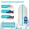 Vrecúško na bielizeň, 360° ochrana, plyšové, biele, balenie Náhľad obrázku produktu 5