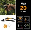 Solid M Bypass-Gartenschere P321 (orange/schwarz) Produktbild-Vorschau 9