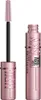 A product shot of a mascara tube and its wand, presented against a white background. Voir les images du produit