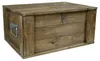 Truhe Hugo braun mit Deckel  50 x 36 x 26cm Produktbild-Vorschau 4