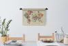 MuchoWow® Wandteppich Wandbehang Weltkarte - Vintage - Produktbild-Vorschau 3