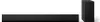 A black soundbar and a black subwoofer are shown against a white background. Podgląd zdjęcia produktu