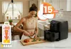 Čierna fritéza Berdsen BD-658 s funkciou fritovania horúcim Náhľad obrázku produktu 10