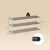 WOLTU Schuhablage Schuhregal Ständer, 3 Schicht für 12 Produktbild-Vorschau 3