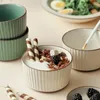 Schale set 4er Ø11 cm Keramik Müslischale Reisschalen Produktbild-Vorschau 8