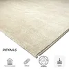 Teppich Wohnzimmer Kurzflor Einfarbig für Schlafzimmer Produktbild-Vorschau 4