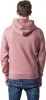 Urban Classics Melange Zip Hoody, Farbe:ruby, Größe:L Produktbild-Vorschau 3