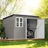 Outsunny Metall Gerätehaus 4,13 m² Geräteschuppen mit Produktbild-Vorschau 2