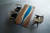 Esstisch River Table Massiv Tische 185x85cm Flusstisch Produktbild-Vorschau 1