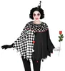 Clown Poncho - Karnevalskostüm Damen Fasching Produktbild-Vorschau 6