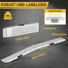 YARDIN, stabilní skládací rampy, 2 kusy, pozinkovaná Náhled obrázku produktu 2