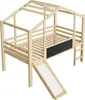 Sweiko Lit d'enfant 90 x 200 cm Design de grenier avec Voir les images du produit 15