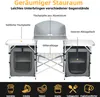 COSTWAY kempinková kuchyňka skládací cestovní kuchyňka Náhled obrázku produktu 5