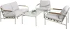 Aluminium-Gartengarnitur MCW-O11, Outdoor 2-Sitzer Sitzbank Produktbild-Vorschau 16