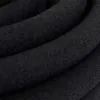 A close-up view of black fabric, showing its texture and folds. Produktbild-Vorschau