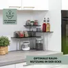 Półka narożna  bremermann, półka kuchenna, wykonana ze Podgląd zdjęcia produktu 4