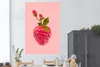 MuchoWow® Poster Stilleben - Himbeere - Obst 120x180 cm - Produktbild-Vorschau 2