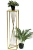 DanDiBo Tabouret pour fleurs Métal Or Angulaire 100 cm Voir les images du produit 6