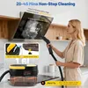 2500W Dampfreiniger mit Lenkrollen, 3-stufig verstellbarer, Produktbild-Vorschau 3