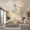 LED Deckenventilator mit Beleuchtung Weiß 65 cm, Modernes Produktbild-Vorschau 4