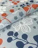 PVC Tischdecke ALAMO grau blau weiß orange NEU Wachstuch - Produktbild-Vorschau 1