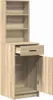 vidaXL Highboard Sonoma-Eiche 40 x 40,5 x 135 cm Produktbild-Vorschau 3