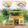 COSTWAY cucina di fango, cucina per bambini, cucina da Anteprima dell’immagine prodotto 8