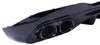 Diffusore posteriore in stile C43 AMG per Mercedes W206 Anteprima dell’immagine prodotto 7