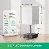 EDISHINE LED Nachttischlampe Touch Dimmbar 2er Produktbild-Vorschau 6