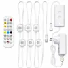ABREAL Girlanda LED 24m RGBW wodoszczelna IP67 sterowanie Podgląd zdjęcia produktu 2