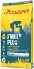 A bag of Josera Family Plus puppy food with a graphic of a person and a dog. Náhled obrázku produktu