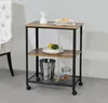Carrello di servizio Carrello bar con ripiano Carrello Anteprima dell’immagine prodotto 6