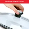 Tefal 280977, Rund, Transparent, Glas, Metall, 280 mm, 280 Produktbild-Vorschau 9