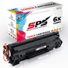 6x Toner 83A CF283A Schwarz Kompatibel für HP Laserjet Pro Produktbild-Vorschau 1