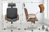 Bürostuhl Dayton walnuss/schwarz Produktbild-Vorschau 2