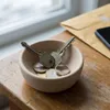 MISKA DREWNIANA BUKOWA 8 cm ręcznie toczona surowa Podgląd zdjęcia produktu 7