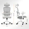 SENSE7 VENO Ergonomischer Bürostuhl Schreibtischstuhl Weiß Produktbild-Vorschau 7